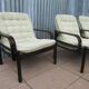 Lounge Easy Chairs by Bror Boije for Dux Miljo Expo, Sweden 1980s, Set of 4