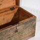 Small antique chest in green tones (c.1920) #78