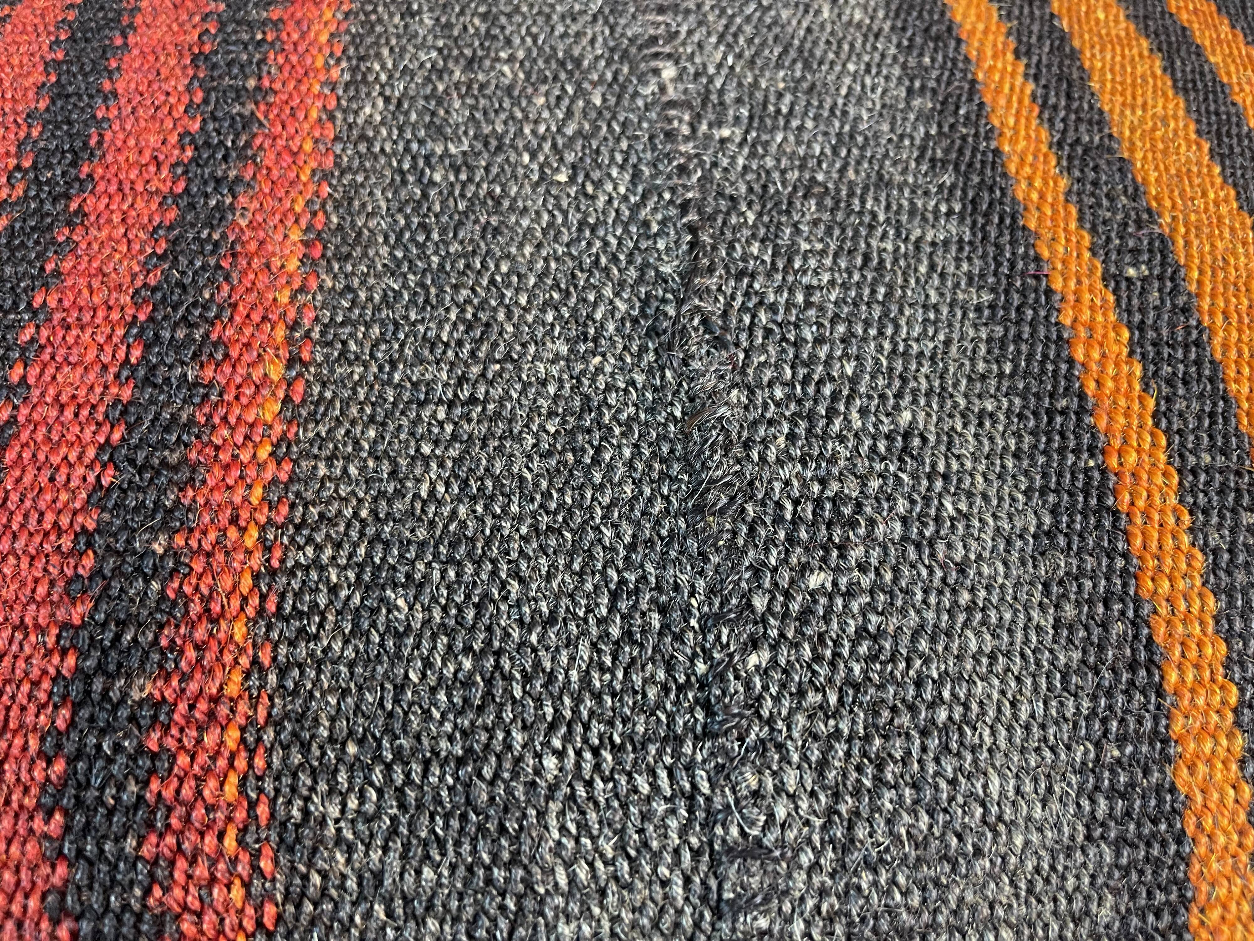 Vintage turkish kilim cushion cover, 120 x 40 cm