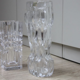 Vintage crystal vases