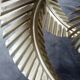 Pair of 20th Century Wall Sconces Exotic Palm Tree Hollywood Regency Sand