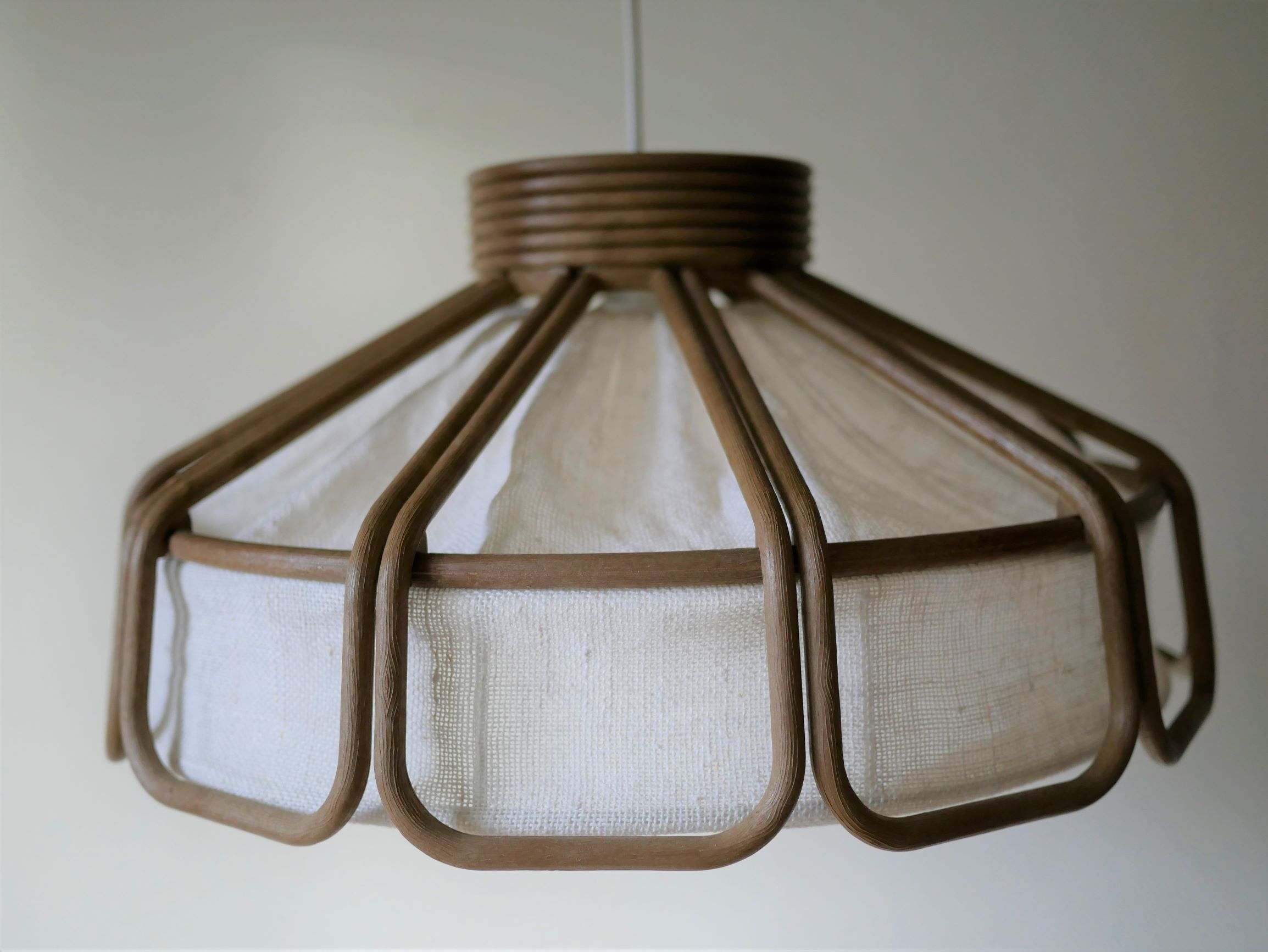Vintage rattan imitation  hanging