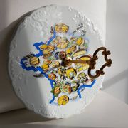 Plateau de fromage en porcelaine de Limoges
