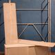 Perforated metal stand 1950