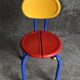 Small Ikea children's chair 1980s/1990s Memphis style