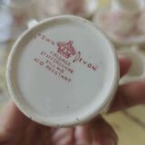 Vintage Coffee Set - 6 Cups and 6 Saucers - Crown Devon Brand