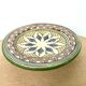 Vintage Safi ceramic cutting dish in Morocco