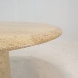 Italian Travertine Coffee Table, 1980's