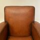 Leather club armchair 1930