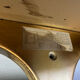 Mirrored and gilt wood console by Deknudt Belgium, 1970s
