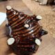 Shell-shaped catchall in Vallauris style.