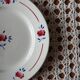 Set of 12 dessert plates and his dish to pie