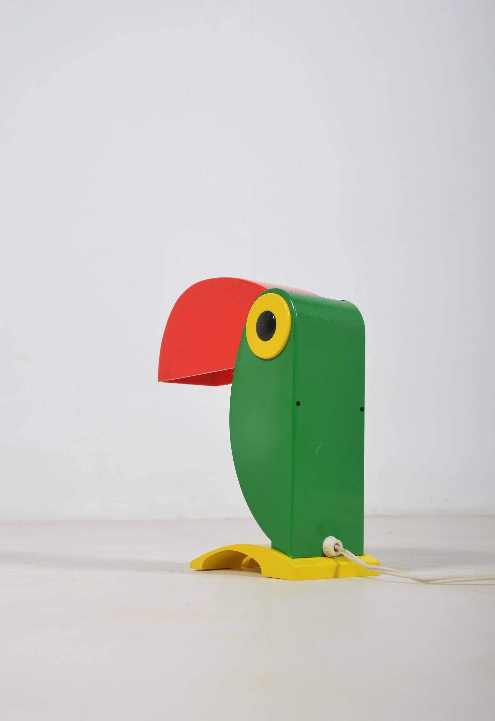 Toucan lamp designed by Enea Ferrari for Old Timer Ferrari, 1970
