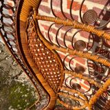 Emmanuelle rattan armchair