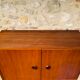 Teak storage cabinet, Scandinavian style, Circa 60's
