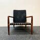 Set of 2 Walnut Lounge Chairs by T.H. Robsjohn-Gibbings for Widdicomb