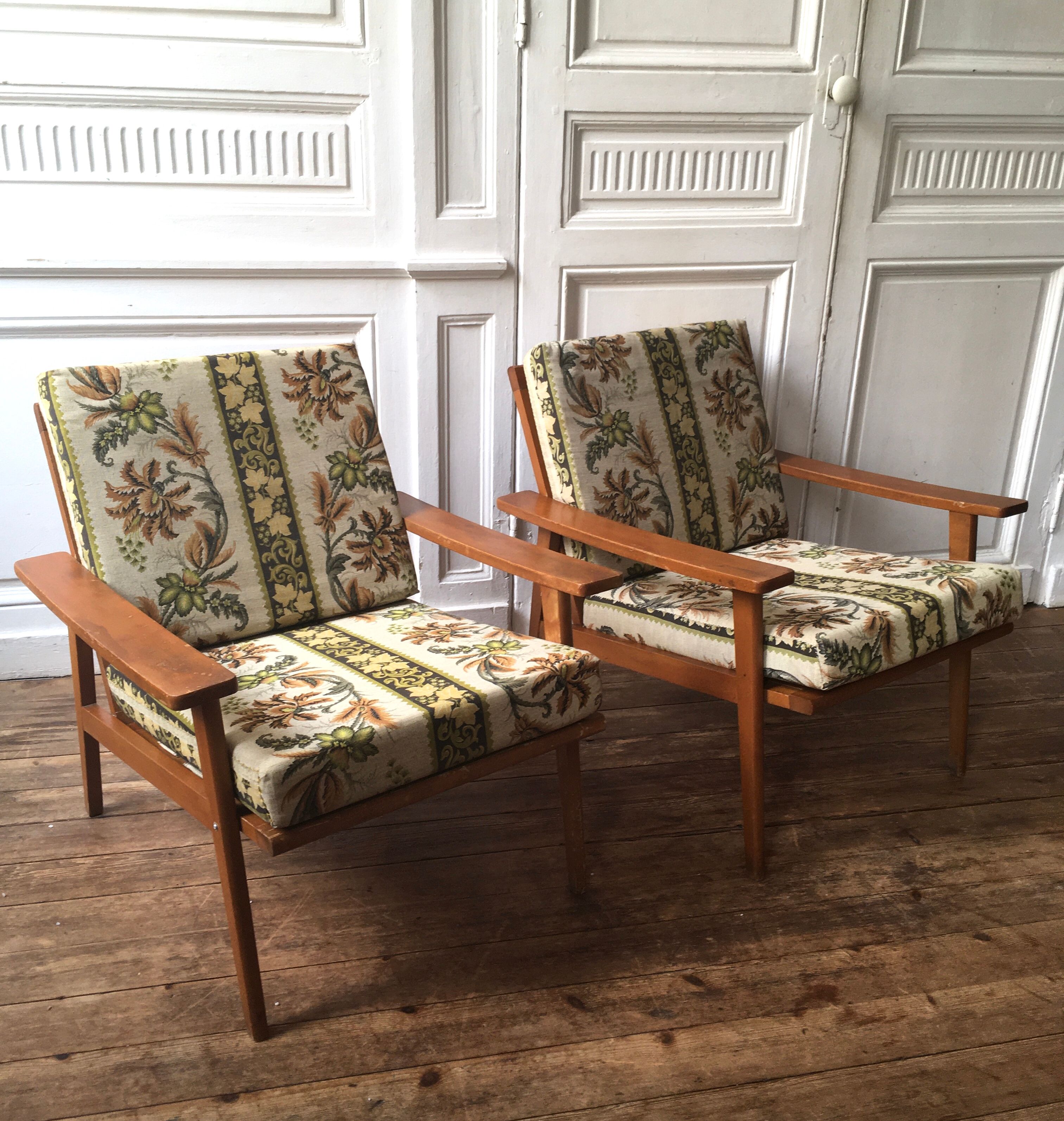 Pair of armchairs 50