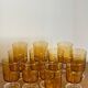 12 Verres ambre modèle Cavalier