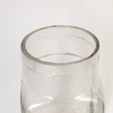 Glass vase, old pharmacy jar