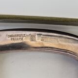 Napoleon Emperor bottle opener in his silver metal case Christofle Paris Gallia Brasserie series