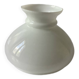 White opaline lampshade