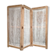 Ancient wood and lace screen
