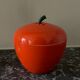 Orange apple ice bucket 1970