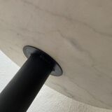 Table "eat standing" double marble tray