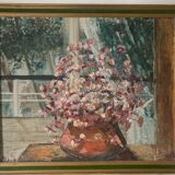 Large oil painting on canvas