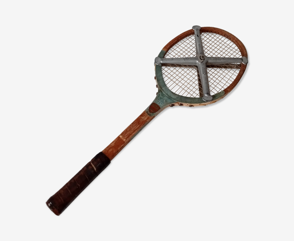 Raquette de tennis vintage Maroux années 60