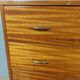 Commode vintage en placage d'acajou