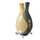 Two-necked vase Vintage ceramic 1964.