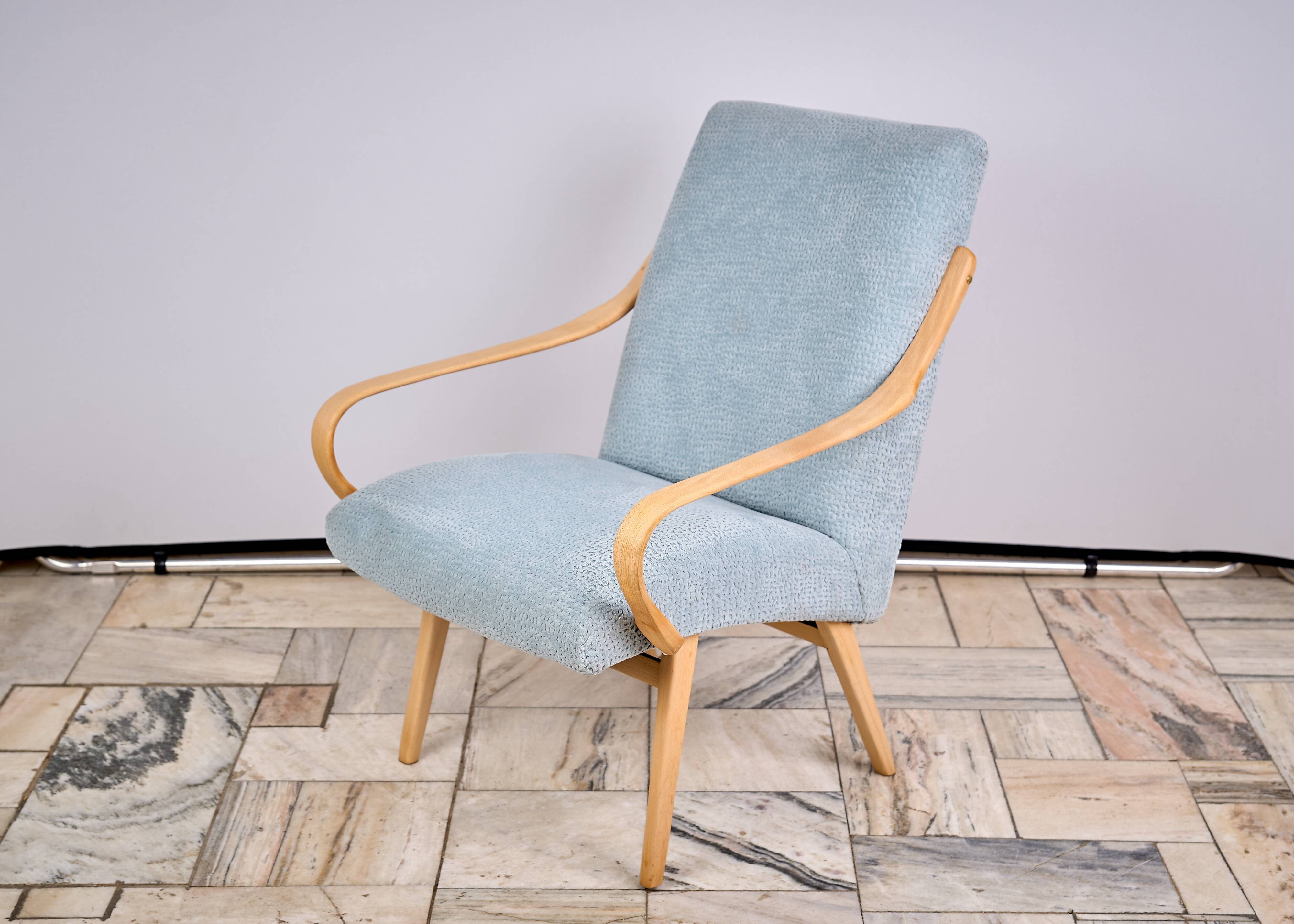 Pair of TON armchairs designed by Jaroslav Smidek, Czechoslovakia, 1960s