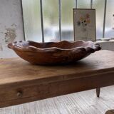 Plat en bois XL racine de thuya