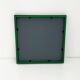 Green square frame mirror model 4727 by Anna Castelli Ferrieri for Kartell