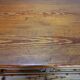 Faux Bamboo Dark Pine Chest of Drawers - 20th century