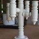 Chandelier scandinave en bois