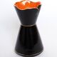 Black Vallauris vase