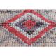 1970s Pink Turkish Handmade Vintage Oushak Wool Runner 84x269