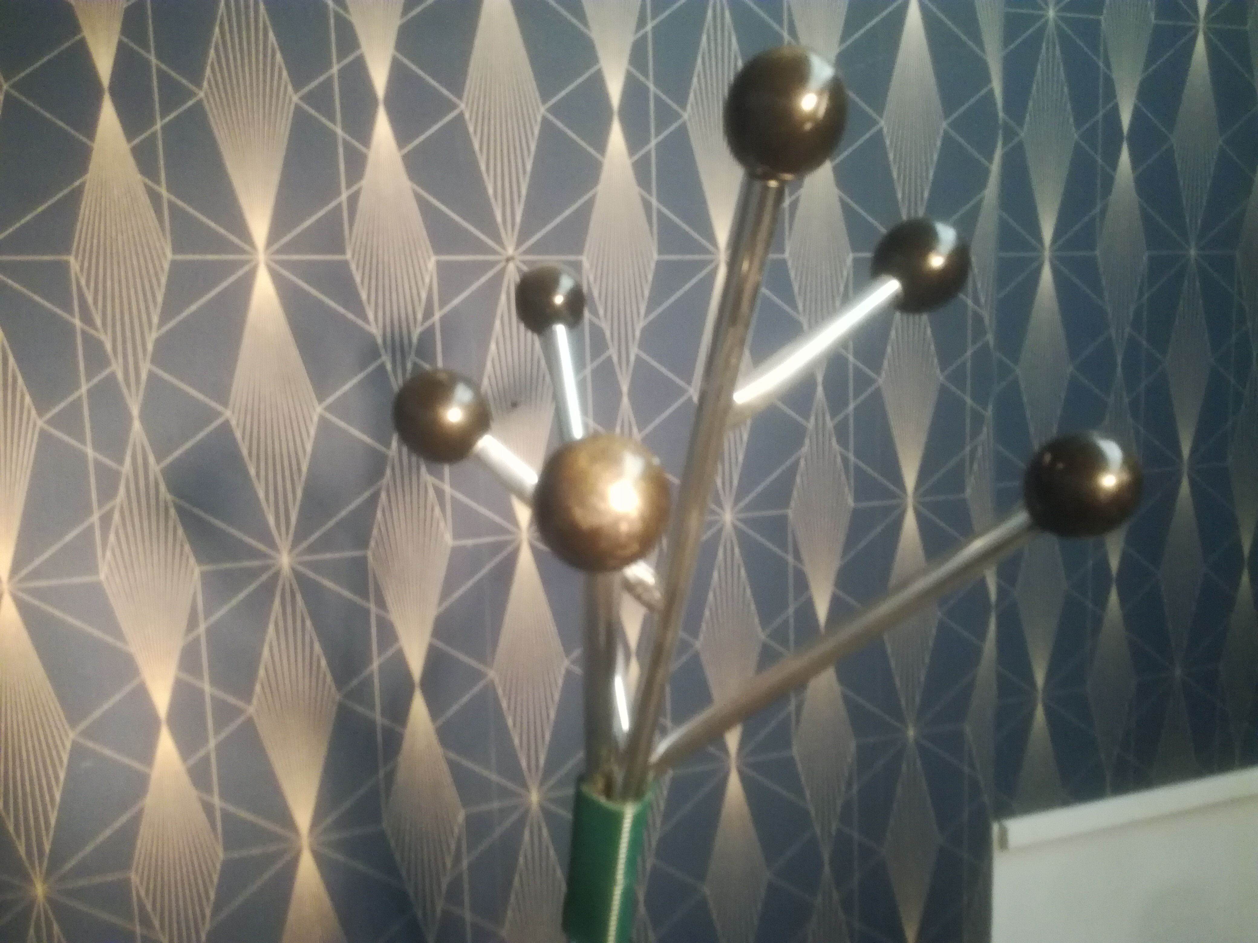 Coat rack "balls" design 60s