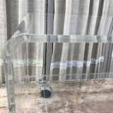 Plexiglas coffee table