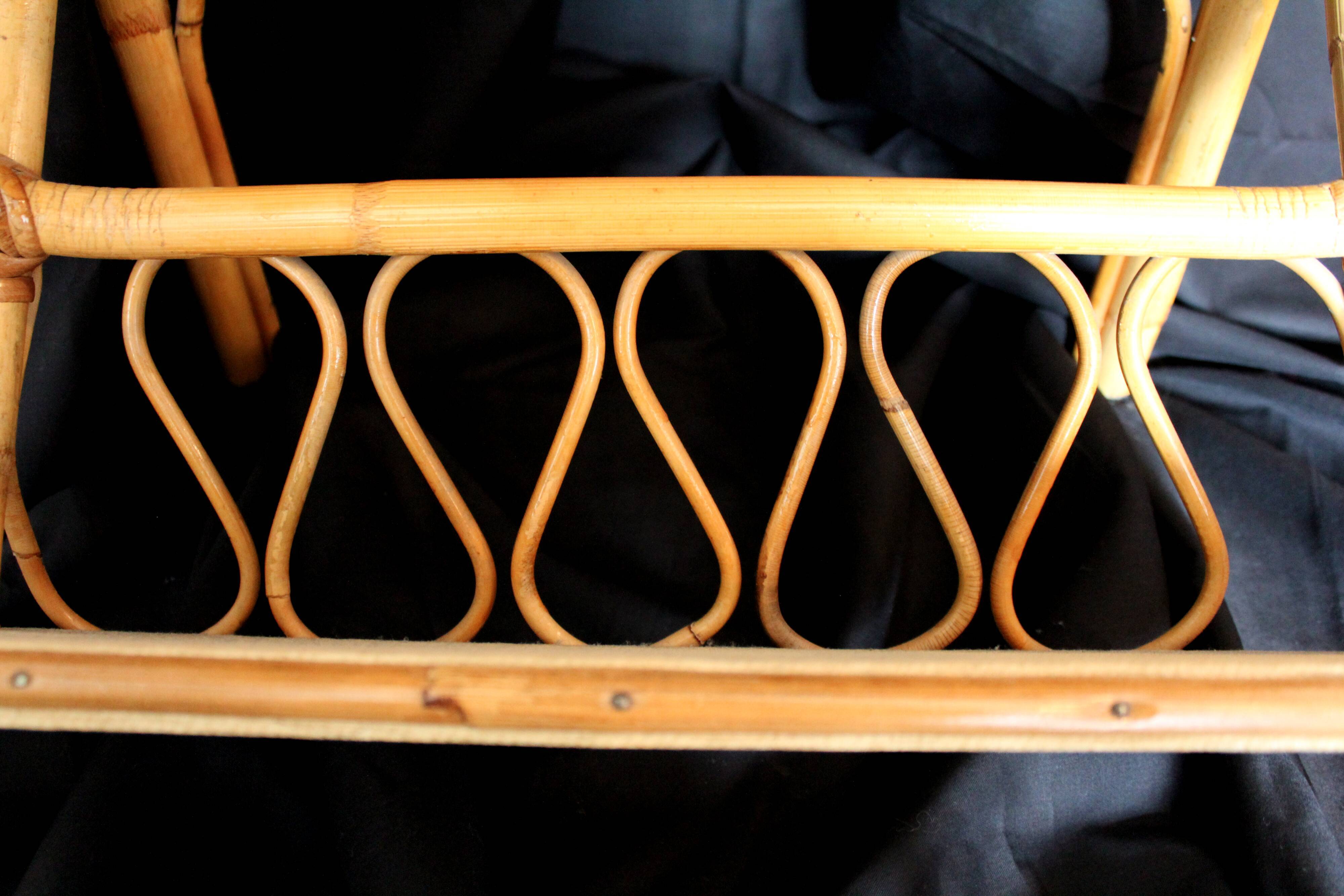 Rattan coffee table