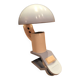 Sarlam blue and white wall lamp mushroom