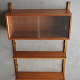 Unité murale danoise du milieu du siècle par Poul Cadovius pour Cado, années 1960