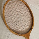 Old tennis racket early 20th in wood