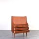 Mid-Century Danish Teak Secretary by Gunnar Nielsen for Tibergaard, 1960s.