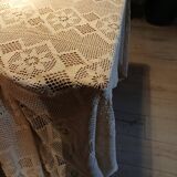 2 antique crocheted bedspreads