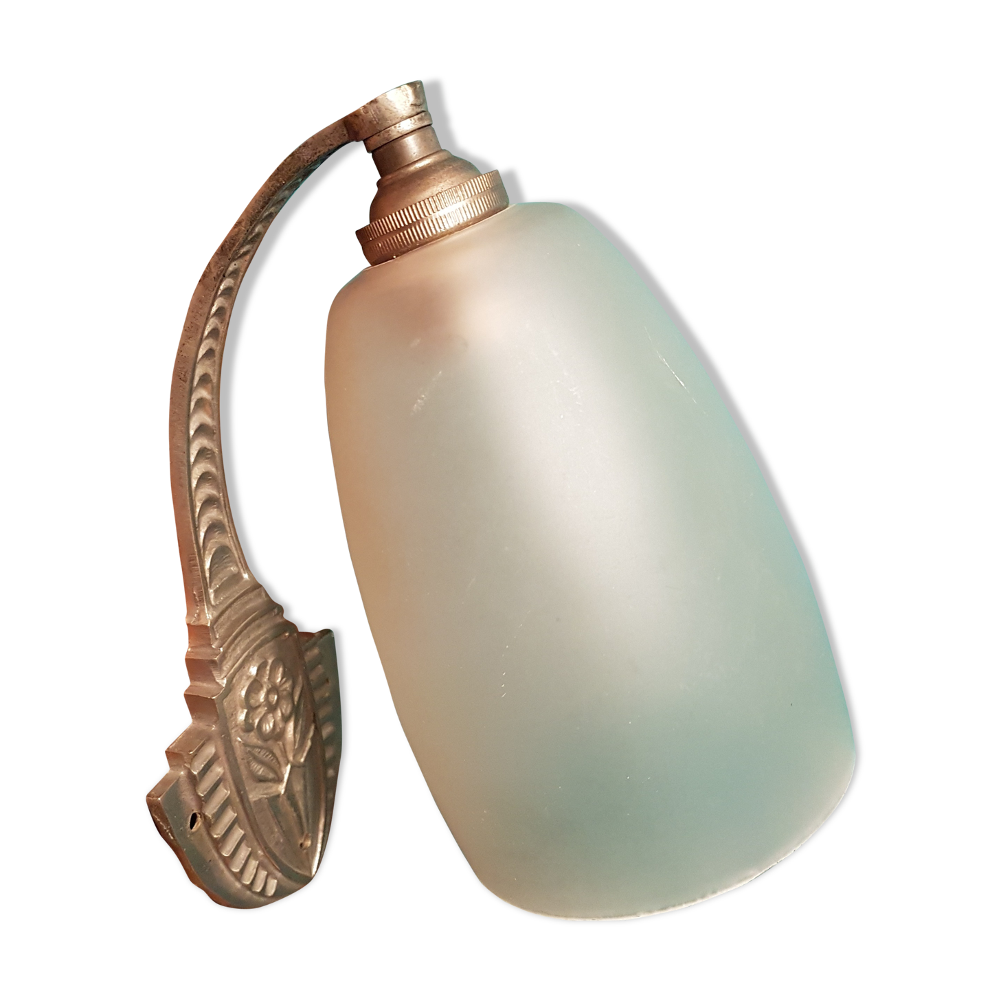 Wall light Art deco stylized flower base