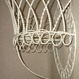 Planter with wire plants