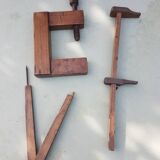 Lot outils bois anciens
